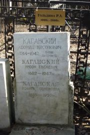 Каганская Эсфирь Семеновна, Москва, Востряковское кладбище